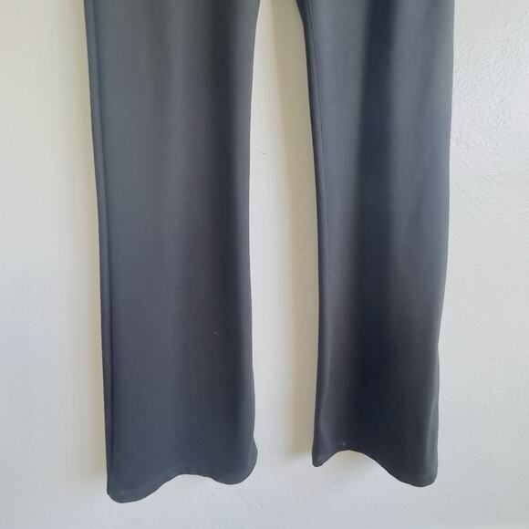 Betabrand Dress Pant Yoga Pants Bootcut Black Stretch Wide Leg Flare Petite LRG - Picture 3 of 9